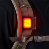 Maxbell Mini LED Headlamp Flashlight Body Sensor Lightweight with Head Strap Bright Black