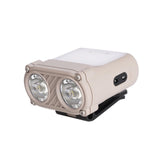 Maxbell Mini LED Headlamp Flashlight Body Sensor Lightweight with Head Strap Bright Khaki