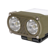 Maxbell Mini LED Headlamp Flashlight Body Sensor Lightweight with Head Strap Bright Green