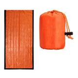 Maxbell Emergency Sleeping Bag Waterproof Windproof Survival Gear Thermal Blanket Orange
