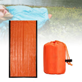 Maxbell Emergency Sleeping Bag Waterproof Windproof Survival Gear Thermal Blanket Orange