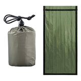 Maxbell Emergency Sleeping Bag Waterproof Windproof Survival Gear Thermal Blanket Green