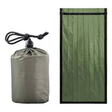 Maxbell Emergency Sleeping Bag Waterproof Windproof Survival Gear Thermal Blanket Green