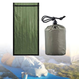 Maxbell Emergency Sleeping Bag Waterproof Windproof Survival Gear Thermal Blanket Green