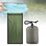 Maxbell Emergency Sleeping Bag Waterproof Windproof Survival Gear Thermal Blanket Green