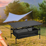 Maxbell Camping Folding Table Aluminum Table Top Portable for Garden Backyard Desk