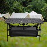 Maxbell Camping Folding Table Aluminum Table Top Portable for Garden Backyard Desk