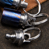 Maxbell Key Holder Portable Smooth Car Swivel Keychain for Outdoor Activity Hiking
