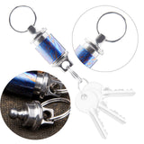 Maxbell Key Holder Portable Smooth Car Swivel Keychain for Outdoor Activity Hiking