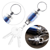 Maxbell Key Holder Portable Smooth Car Swivel Keychain for Outdoor Activity Hiking