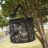 Maxbell with Mesh Cloth Bucket Collapsible Bucket 30L Water Basin for Fishing Hiking