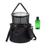 Maxbell with Mesh Cloth Bucket Collapsible Bucket 30L Water Basin for Fishing Hiking