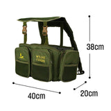 Maxbell Fishing Tackle Case Wear Resistant Lure Gears Storage Pouch for Sea Fishing