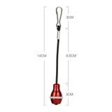 Maxbell Fishing Rod Pendant Prevent Miss Tool Nonslip for Taiwan Fishing Outdoor Red
