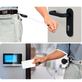 Maxbell Retractable Keychain Storage Hook Outdoor Carabiner for Picnic Outdoor