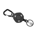 Maxbell Retractable Keychain Storage Hook Outdoor Carabiner for Picnic Outdoor
