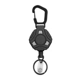 Maxbell Retractable Keychain Storage Hook Outdoor Carabiner for Picnic Outdoor