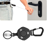 Maxbell Retractable Keychain Storage Hook Outdoor Carabiner for Picnic Outdoor