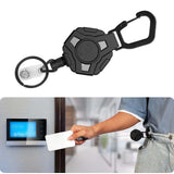 Maxbell Retractable Keychain Storage Hook Outdoor Carabiner for Picnic Outdoor