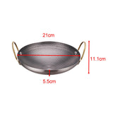 Maxbell Stainless Steel Wok Pot Stockpot Stewpot Skillet Kitchenware for Outdoor 8inch