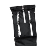 Maxbell Skateboard Bag Backpack Longboard Carry Case Surfboard Carrier Foldable White Webbing