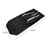 Maxbell Skateboard Bag Backpack Longboard Carry Case Surfboard Carrier Foldable White Webbing