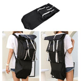 Maxbell Skateboard Bag Backpack Longboard Carry Case Surfboard Carrier Foldable White Webbing
