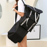 Maxbell Skateboard Bag Backpack Longboard Carry Case Surfboard Carrier Foldable White Webbing