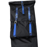 Maxbell Skateboard Bag Backpack Longboard Carry Case Surfboard Carrier Foldable Blue Webbing