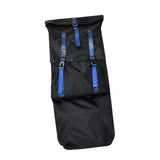 Maxbell Skateboard Bag Backpack Longboard Carry Case Surfboard Carrier Foldable Blue Webbing