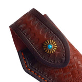 Maxbell Folding Knife Sheath Pouch Pocket Organizer Tool Hiking Snap Closure Camping