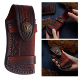 Maxbell Leather Sheath for Folding Knife Pocket Sheath Knife Pouch Knife Cover