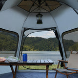 Maxbell Camping Tent Automatic Setup Sun Protection with Carry Bag for Climbing 240cmx210cmx135cm