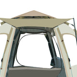 Maxbell Camping Tent Automatic Setup Sun Protection with Carry Bag for Climbing 280cmx240cmx158cm
