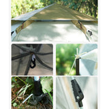 Maxbell Camping Tent Automatic Setup Sun Protection with Carry Bag for Climbing 280cmx240cmx158cm