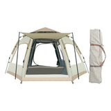 Maxbell Camping Tent Automatic Setup Sun Protection with Carry Bag for Climbing 280cmx240cmx158cm