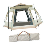 Maxbell Camping Tent Automatic Setup Sun Protection with Carry Bag for Climbing 280cmx240cmx158cm