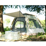 Maxbell Camping Tent Automatic Setup Sun Protection with Carry Bag for Climbing 280cmx240cmx158cm