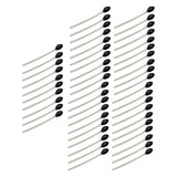 Maxbell 50 Pcs fly Tying Materials Fly Fishing Shrimp Eyes for Fishing Baits Crab