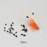 Maxbell 50 Pcs fly Tying Materials Fly Fishing Shrimp Eyes for Fishing Baits Crab