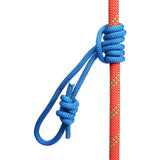 Maxbell 6mm Prusik Cord 120cm Length Knot Rope Braided Lanyard for Climbing Arborist Blue