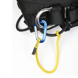 Maxbell Tool Lanyard Anti Lost Rope with Carabiner Attachment Heavy Duty Retractable Style A