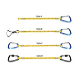 Maxbell Tool Lanyard Anti Lost Rope with Carabiner Attachment Heavy Duty Retractable Style A