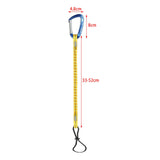 Maxbell Tool Lanyard Anti Lost Rope with Carabiner Attachment Heavy Duty Retractable Style B