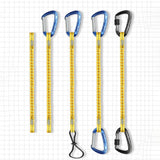 Maxbell Tool Lanyard Anti Lost Rope with Carabiner Attachment Heavy Duty Retractable Style C