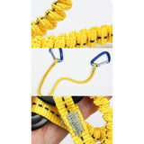 Maxbell Climbing Restraint Lanyard Fall Protection Pulling with Double Loops Outdoor