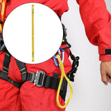 Maxbell Climbing Restraint Lanyard Fall Protection Pulling with Double Loops Outdoor
