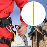 Maxbell Climbing Restraint Lanyard Fall Protection Pulling with Double Loops Outdoor