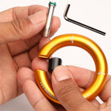 Maxbell Outdoor 24kN Aluminum Alloy Rappel Ring Arborist Rescue Hammock Pack Caving Aureate