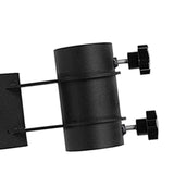 Maxbell 2Pcs Parasol Base Metal Clamp Courtyard Fishing Pole Umbrella Holder Stand